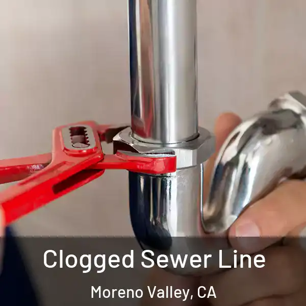  Clogged Sewer Line Moreno Valley, CA