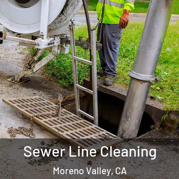  Sewer Line Cleaning Moreno Valley, CA