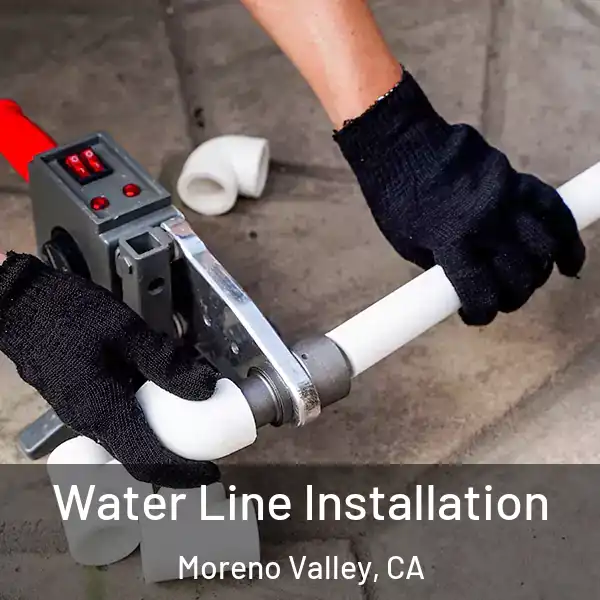 Water Line Installation Moreno Valley, CA