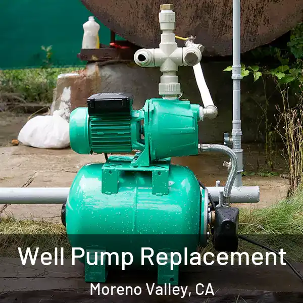  Well Pump Replacement Moreno Valley, CA